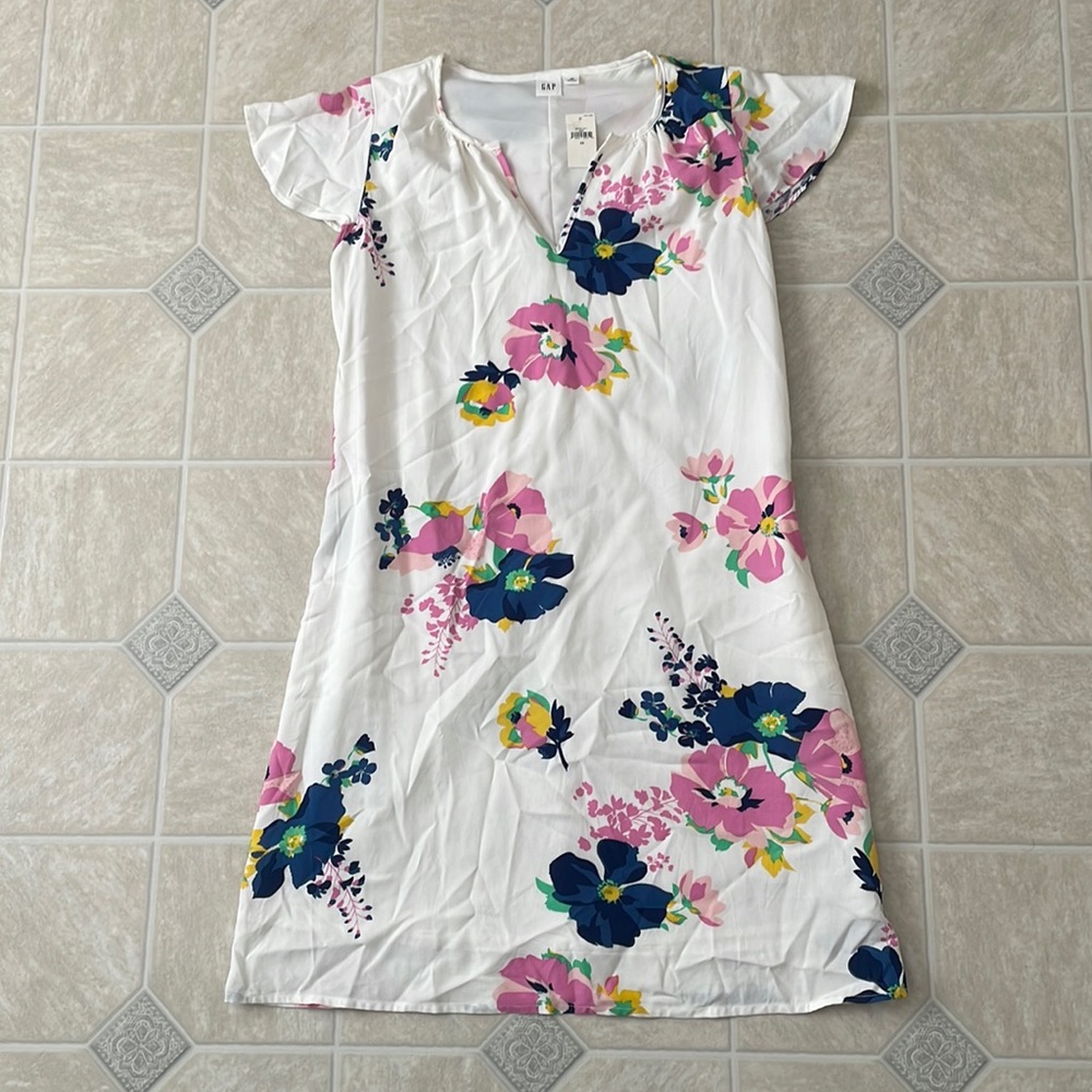 GAP Flutter Sleeve Dress NWT